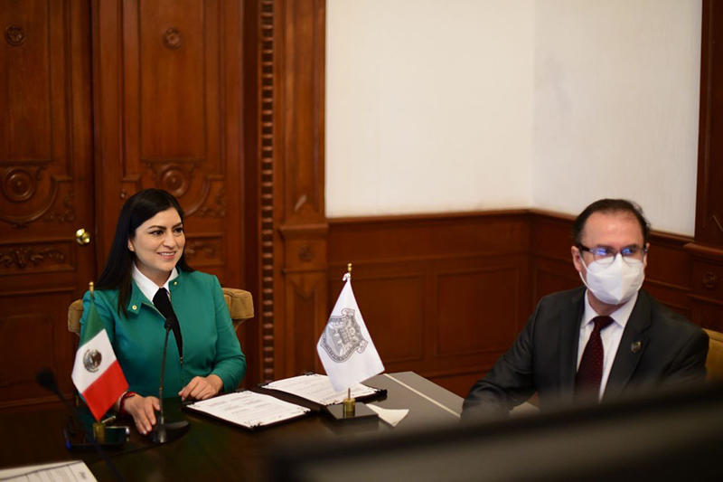 Ayuntamiento de Puebla firma hermanamiento con Tlaxcala e Iztapalapa