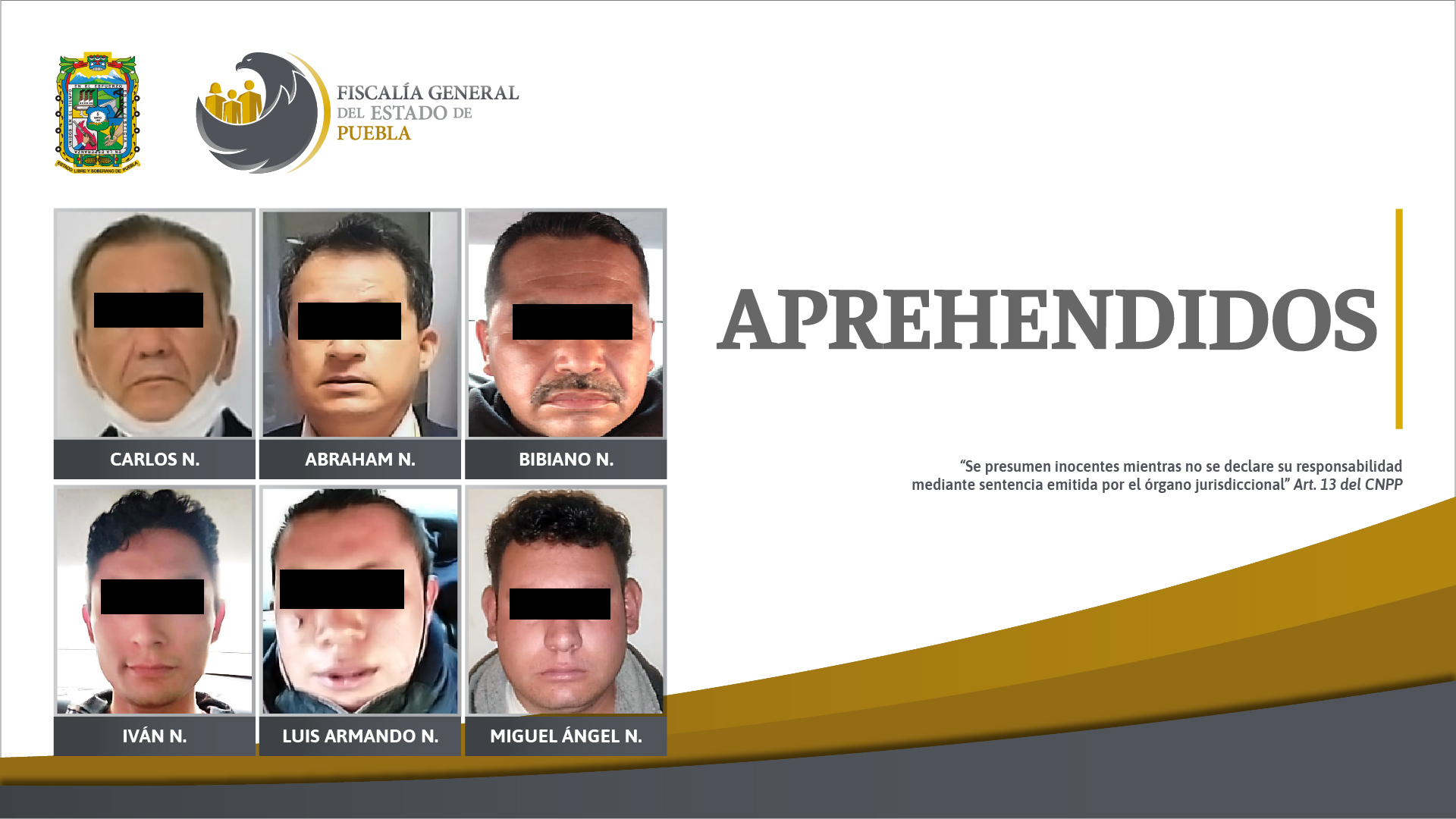 La Fiscalía de Puebla aprehendió a seis funcionarios por la evasión de un preso en Zacatlán