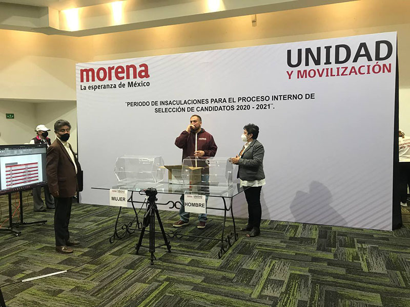 El 29 de marzo, Morena insaculará nombres de poblanos que serán candidatos a diputaciones locales plurinominales