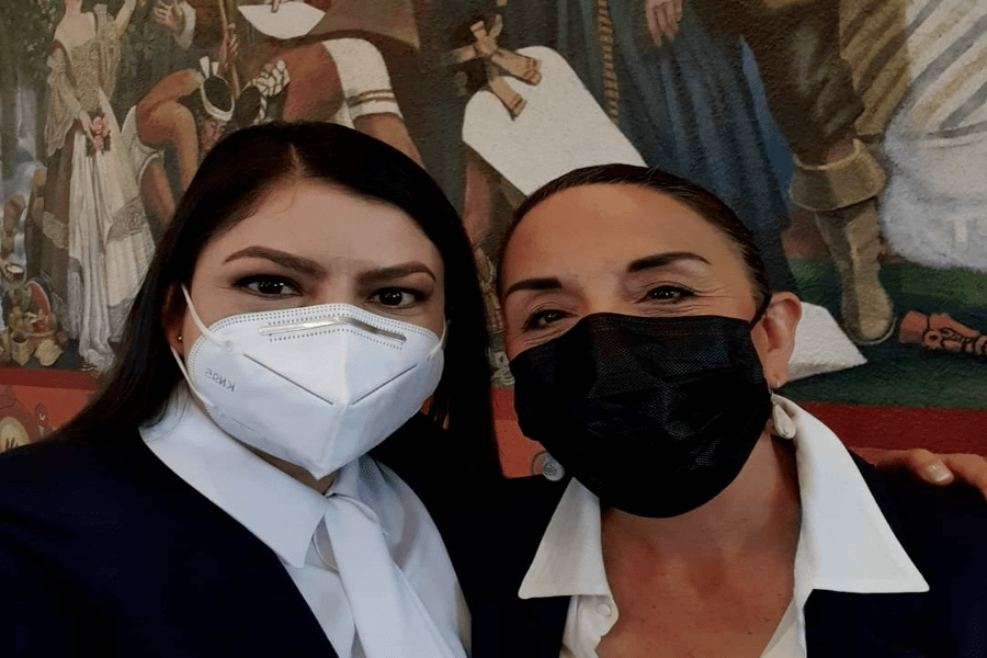 ¿Quién es Argelia Arriaga, la suplente de Claudia Rivera Vivanco?