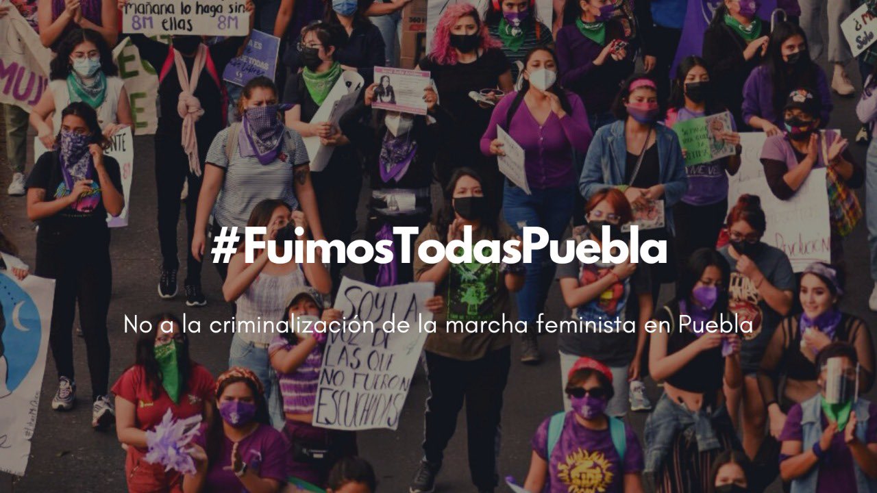 Con etiqueta #fuimostodaspuebla, ciudadanas responden a denuncias por actos en el Congreso