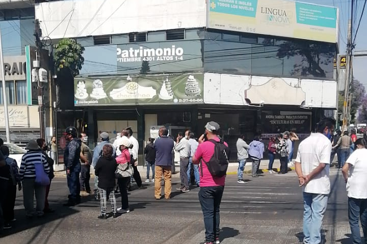 Meseros se manifestaron en la Secretaría del Bienestar en la exigencia de créditos