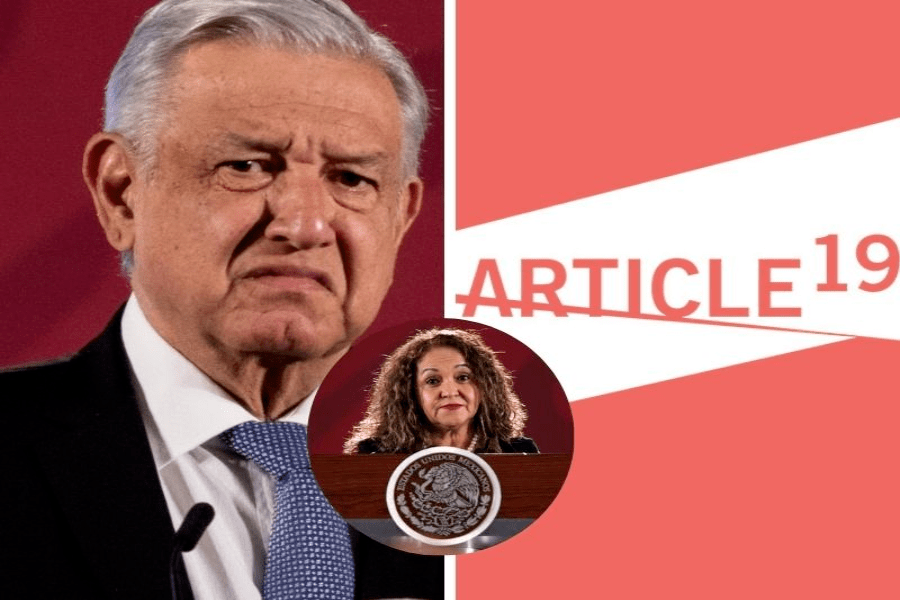 AMLO vs Artículo 19: la nueva ofensiva del presidente de México