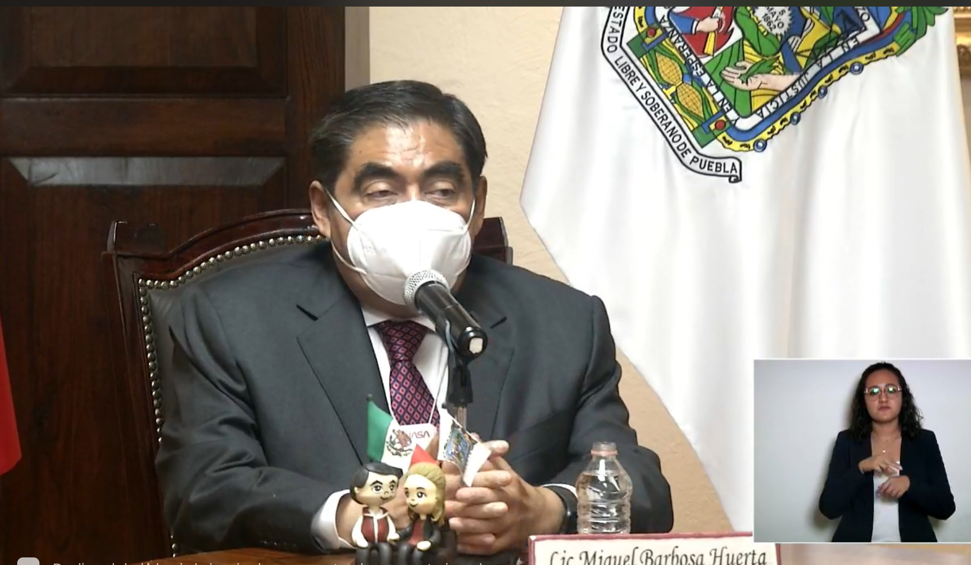 Barbosa Huerta pide que se aplique la ley a Saúl Huerta
