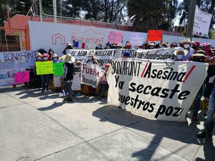 Sin avance el conflicto entre Bonafont y pobladores de Juan C. Bonilla