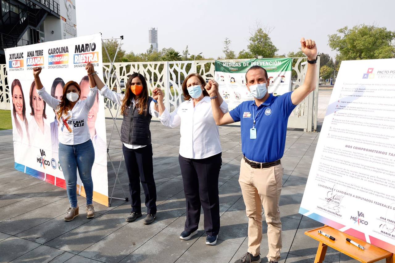 Candidatos de Va Por México piden desafuero de Saúl Huerta