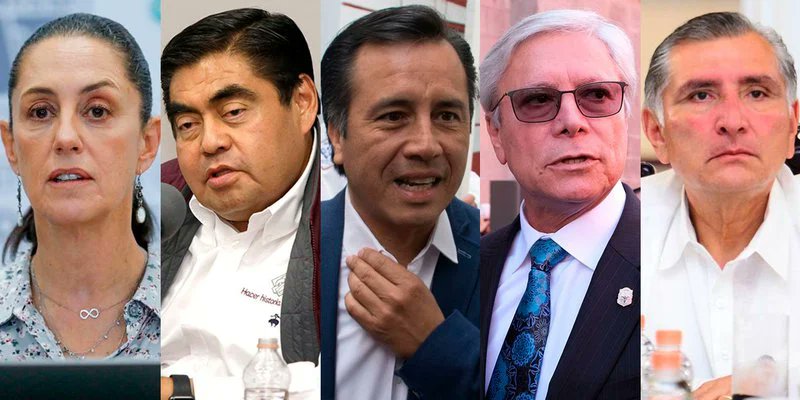 Gobernadores de Morena critican fallo del TEPJF que quitó candidaturas a Salgado y Morón