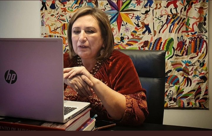 Panista Xóchitl Gálvez se pasa a la bancada del PRD en el Senado