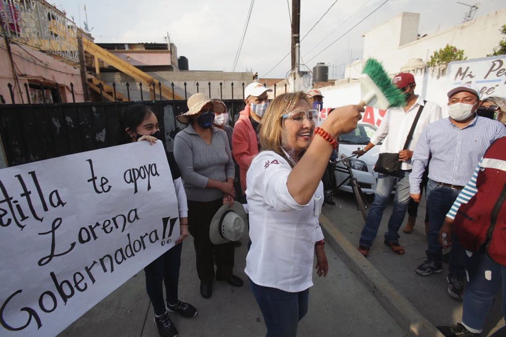 Lorena mantiene amplia ventaja según Mitofsky