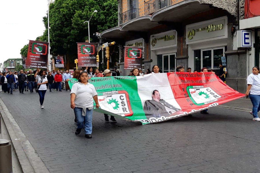 Pide Barbosa cumplir con medidas de sanidad durante la marcha del Día del Trabajo