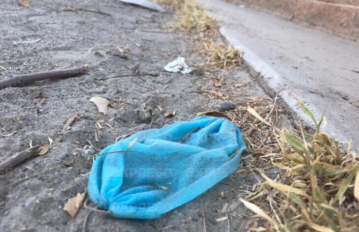 Exhorta Ayuntamiento de Puebla a no tirar cubrebocas en la calle