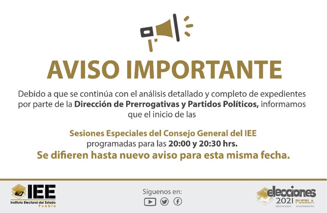 Eduardo y Claudia Rivera cancelan arranque de campañas