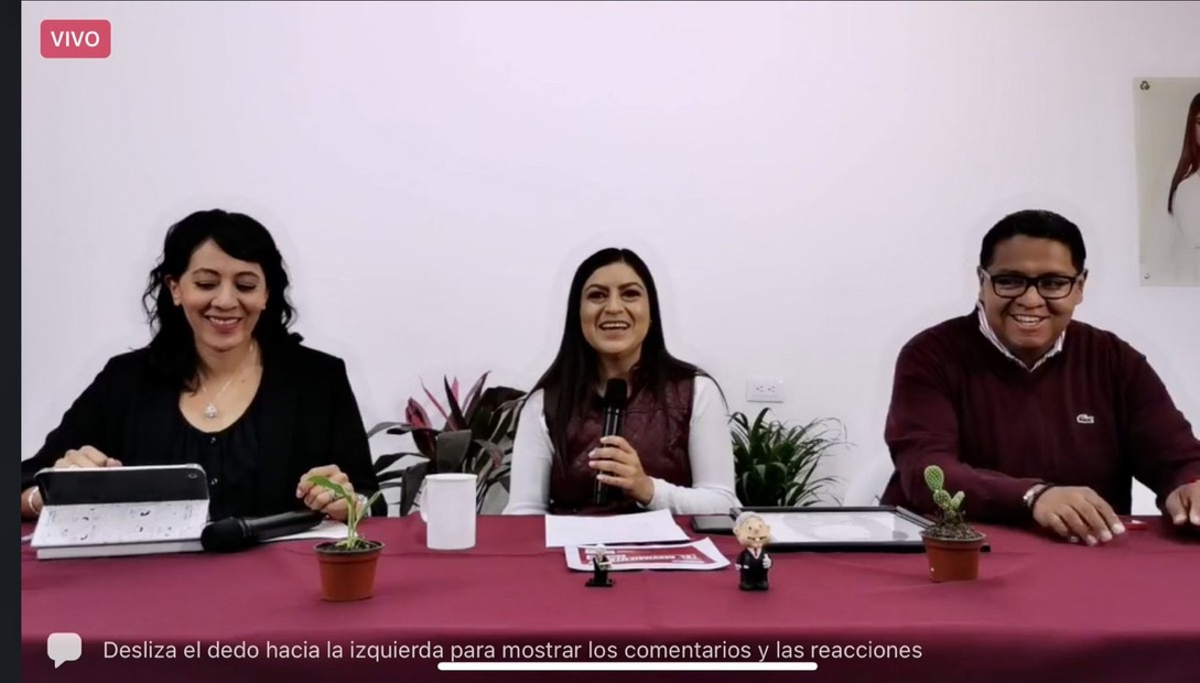 Respetaremos el proceso electoral, pero poblanos refrendarán apoyo a la 4T: CRV