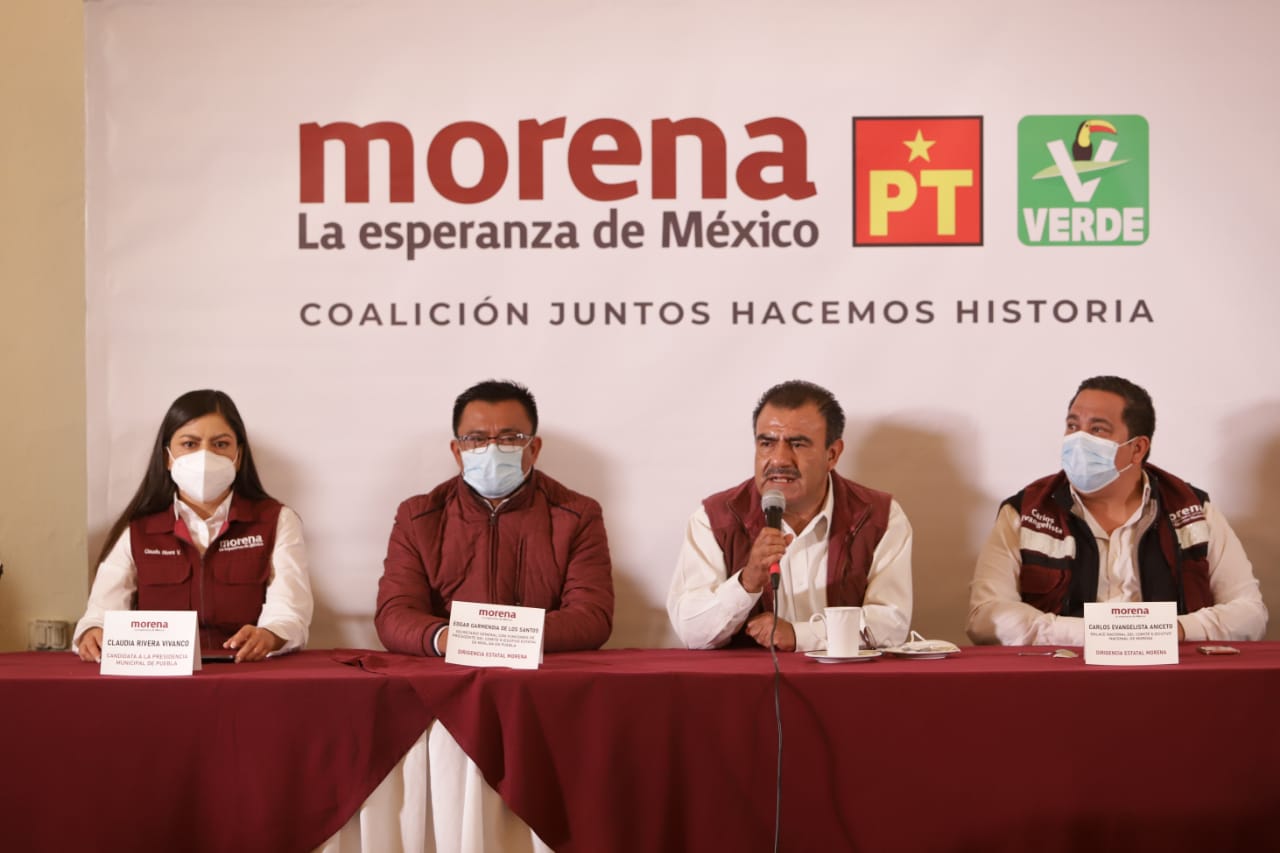 Morena pide a Biestro trabajar a favor de Rivera Vivanco para ganar elecciones
