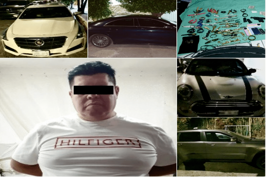 Detienen en Puebla al líder de la Unión Tepito (fotos)