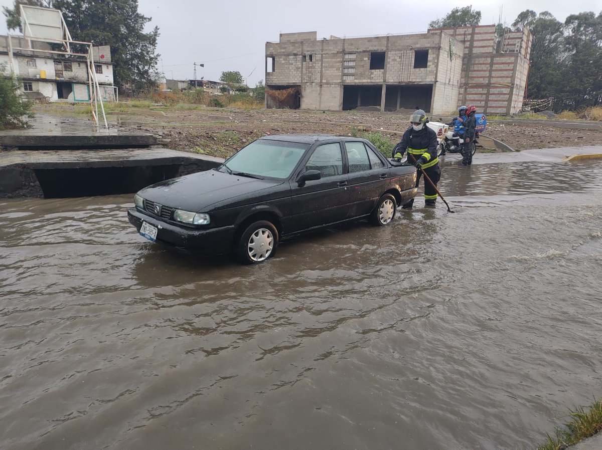Protección Civil Municipal activa Operativo Acuario por intensa lluvia