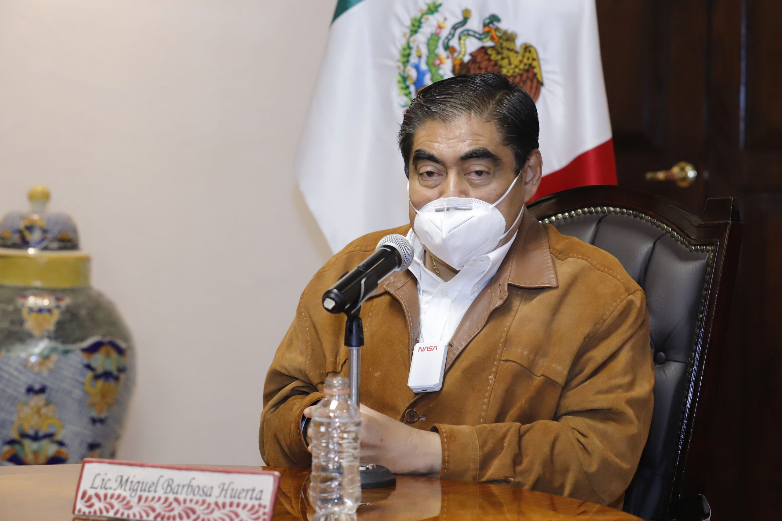 Promoverá Barbosa  mesa de diálogo entre Puebla y Tlaxcala para reforzar seguridad en la zona limítrofe