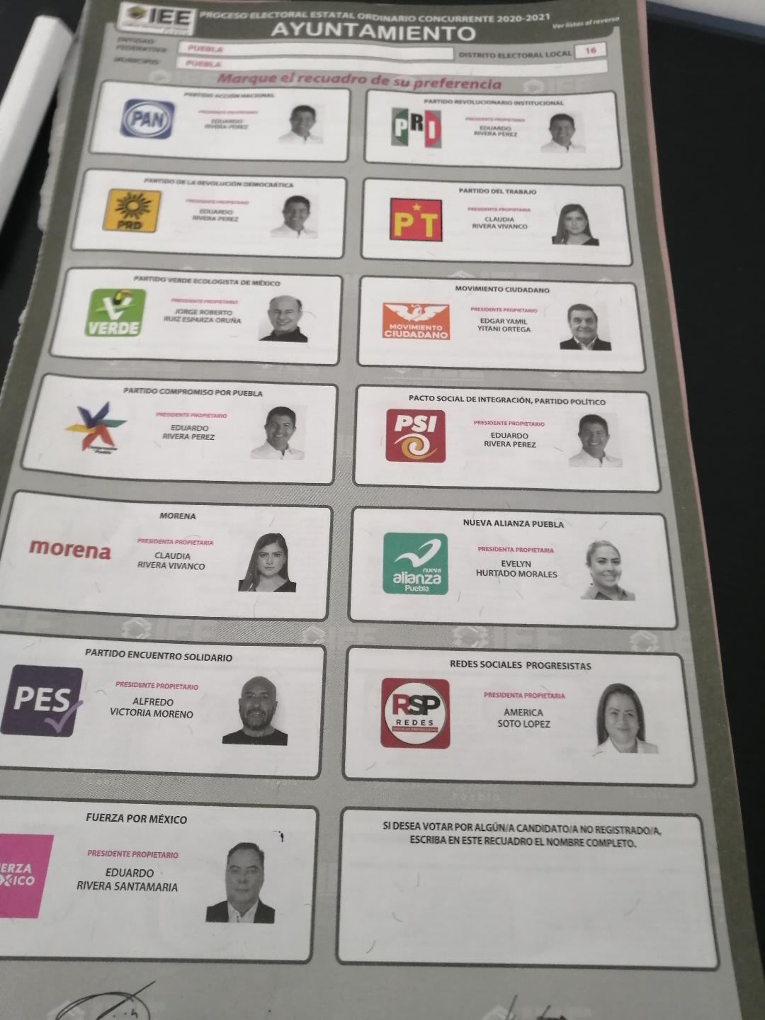 El 49 por ciento de poblanos no salieron a votar