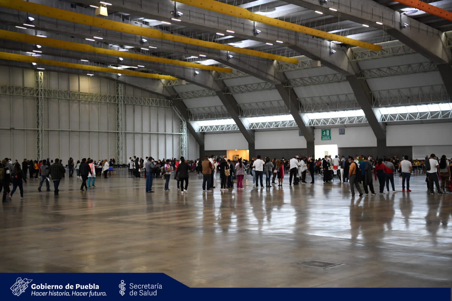 Puebla supera la aplicación de un millón 500 mil vacunas  contra el Covid-19