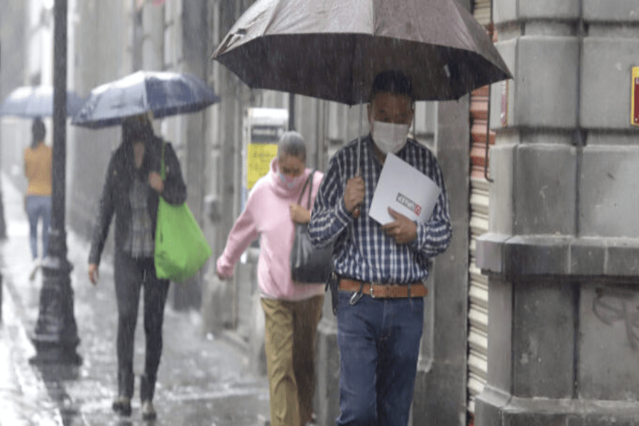 Este lunes permanecerán lluvias en Puebla