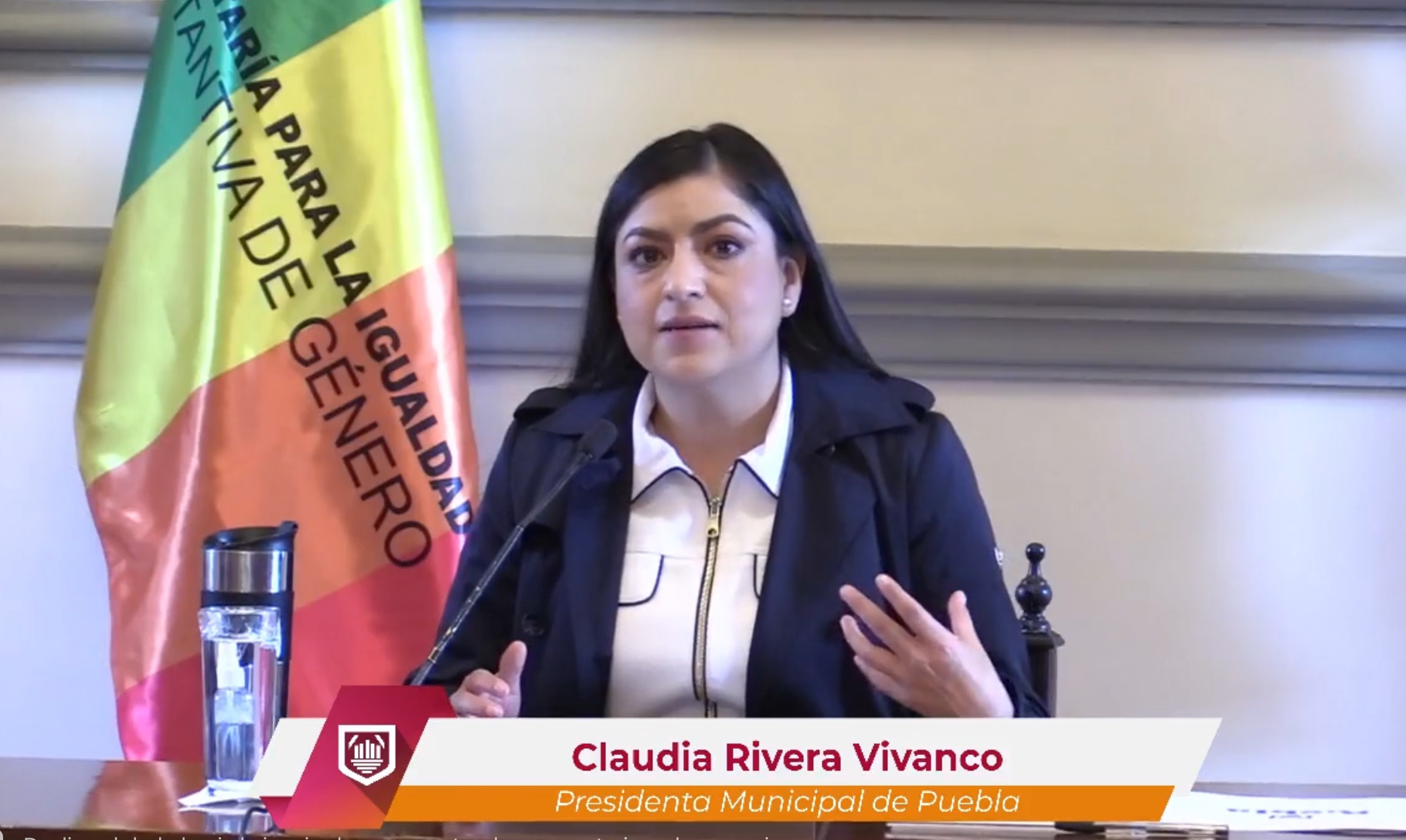 Los Derechos Humanos no son producto de visiones políticas y no deben ser sometidos a consulta: Claudia Rivera