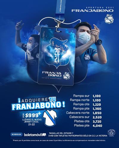 Club Puebla ya tiene listos los Franjabonos para el AP2021
