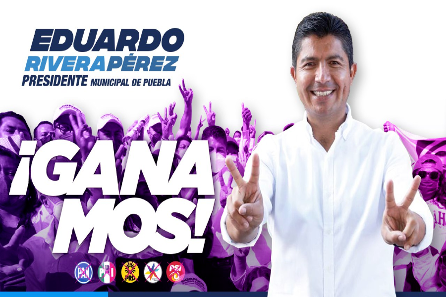 Eduardo Rivera Pérez gana por más de 10 puntos porcentuales