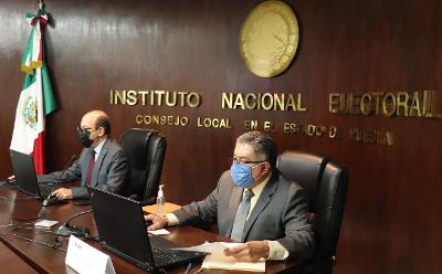 Descarta INE Puebla actos de violencia en cualquiera de sus formas y manifestaciones en arranque de votación