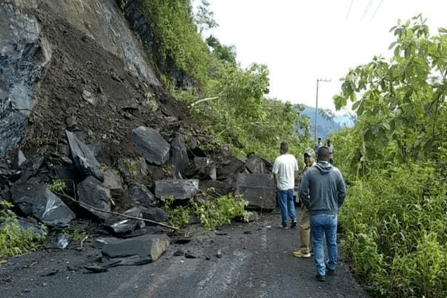 Ocho municipios afectados por lluvias del fin de semana