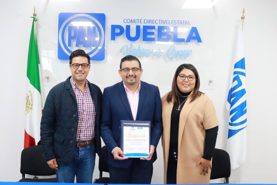 Eduardo Alcántara, incondicional de Genoveva Huerta, será el coordinador de la bancada del PAN
