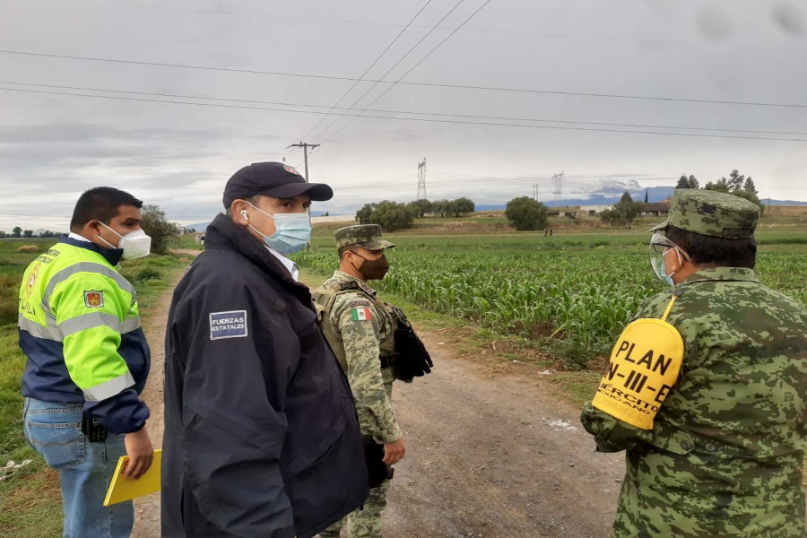 Fuga de gas LP moviliza a pobladores en límites de Puebla y Tlaxcala