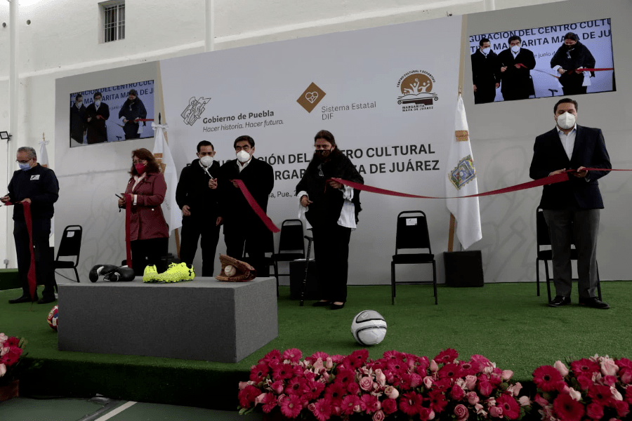 DIF estatal reinagura el deportivo Margarita Maza de Juárez «lejos de la opulencia»