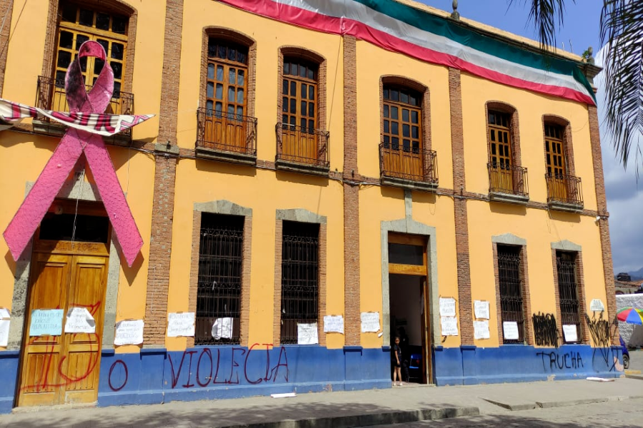 En Pahuatlán la gente se cansó de tantas confrontaciones