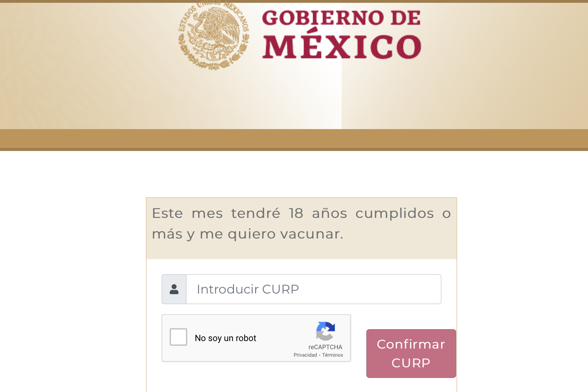 Inicia el registro para vacunación COVID de 18 a 29 años