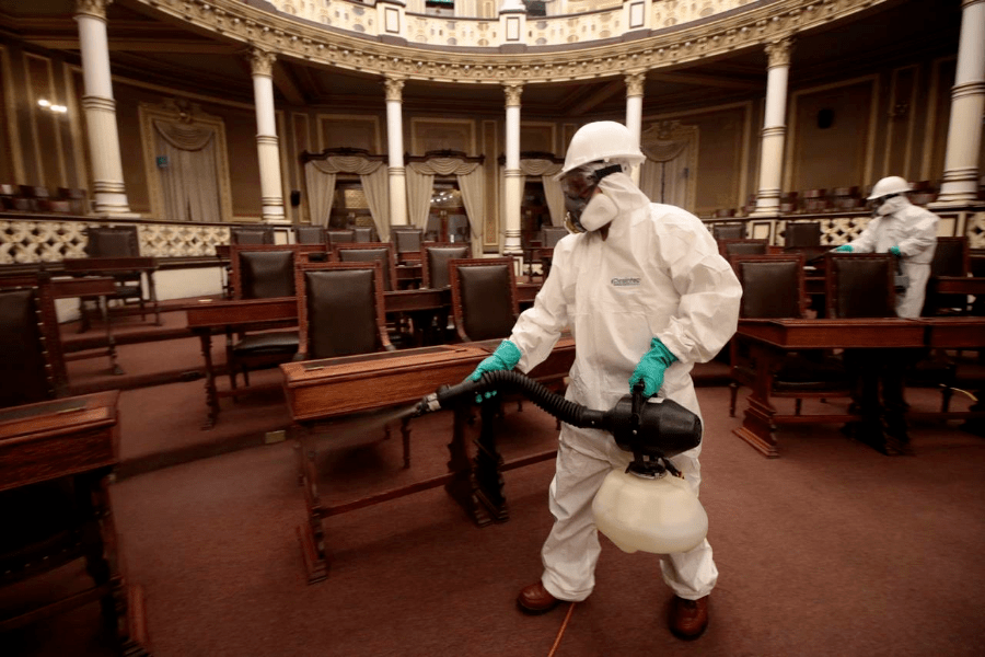 Detectan cinco casos de covid en el Congreso del Estado