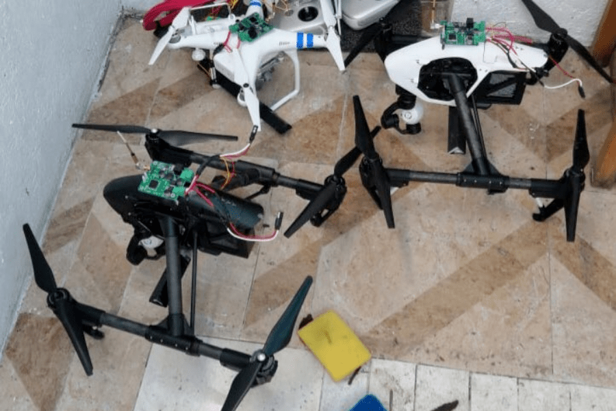 Ingeniero cholulteca armaba drones explosivos para el narco
