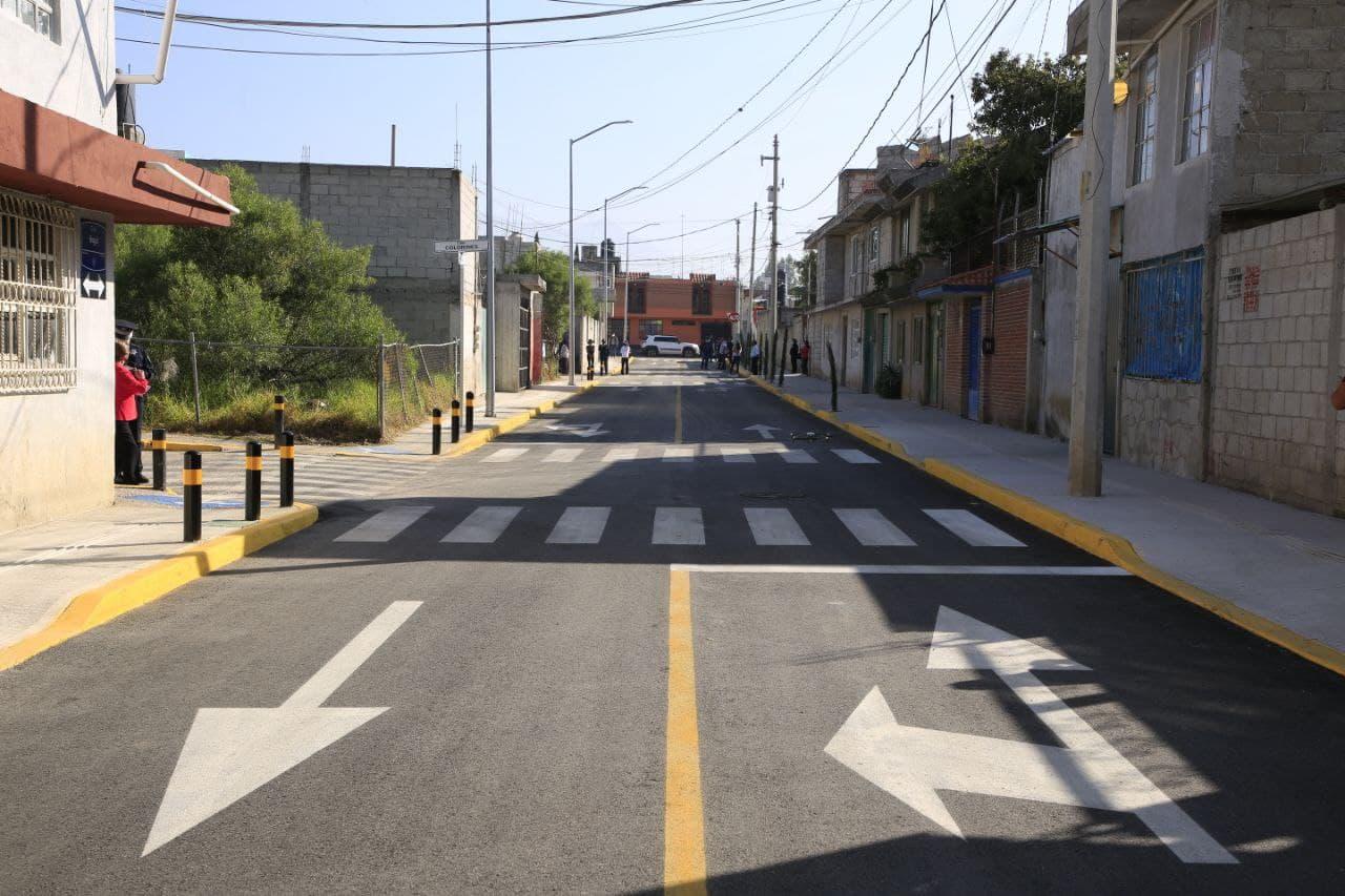 Realizan entrega de pavimentación y obras complementarias en Colonia Paraíso