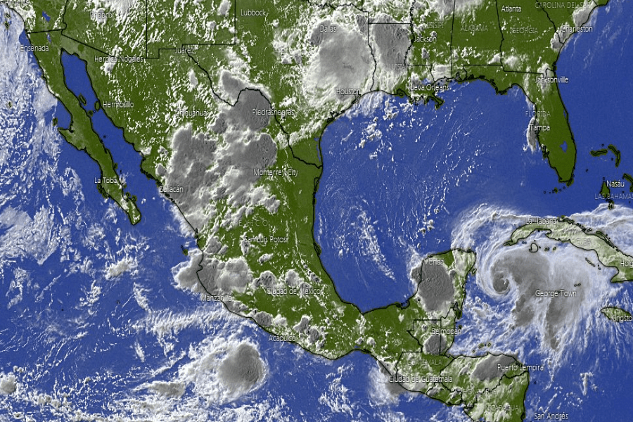 Ciclón tropical impactará Puebla el próximo sábado