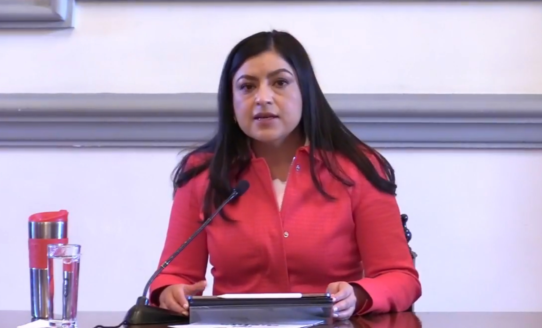 La administración de Eduardo Rivera iniciará con finanzas sólidas: Claudia Rivera