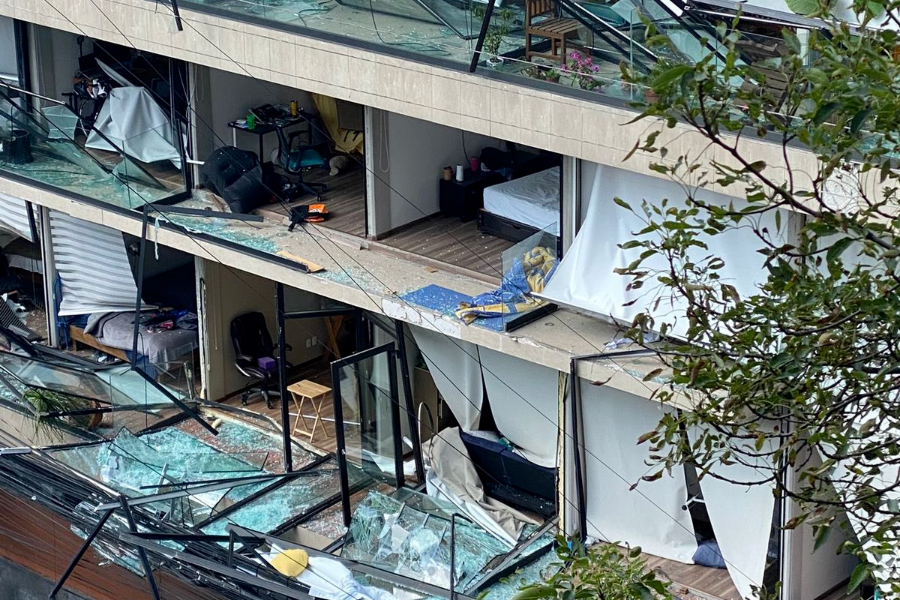 Al menos 22 heridos tras explosión de edificio en CDMX