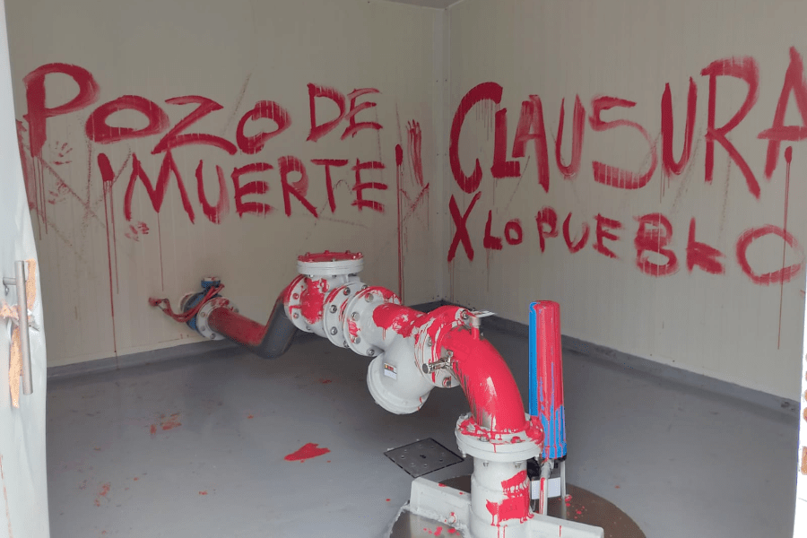 Bonafont denuncia penalmente a manifestantes que tomaron sus instalaciones