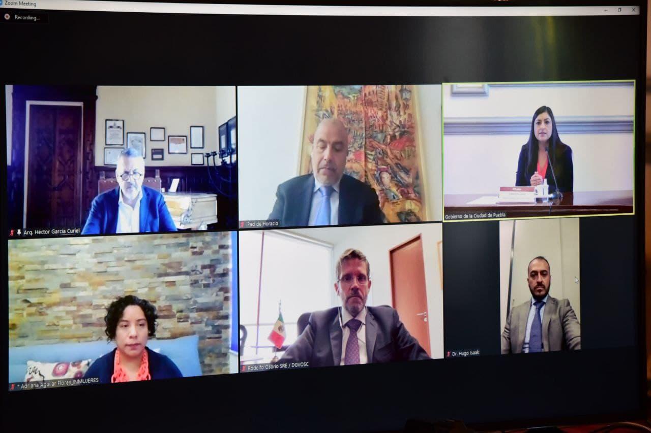 Comparte Ayuntamiento de Puebla experiencias de políticas públicas en foro temático de gestión urbana con perspectiva de género