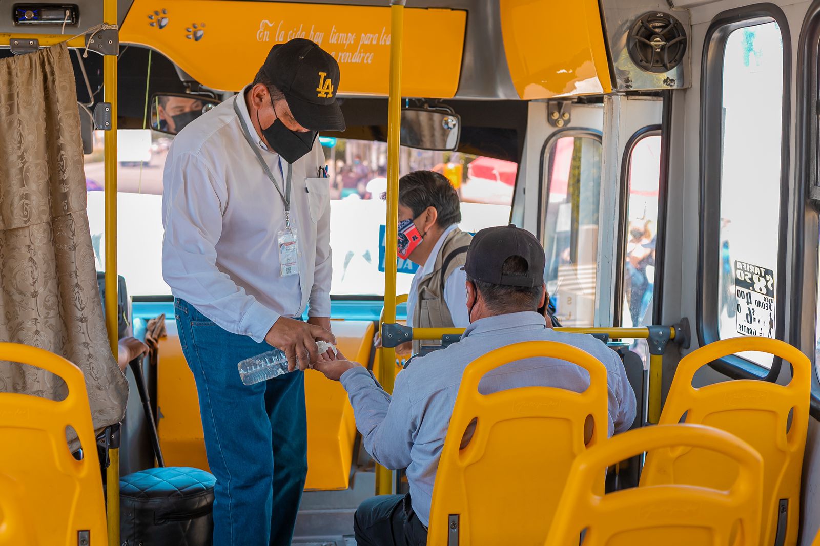 Supervisan a 524 unidades de transporte público de la zona conurbada de Puebla
