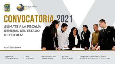Fiscalía de Puebla abre convocatoria para cubrir plazas vacantes