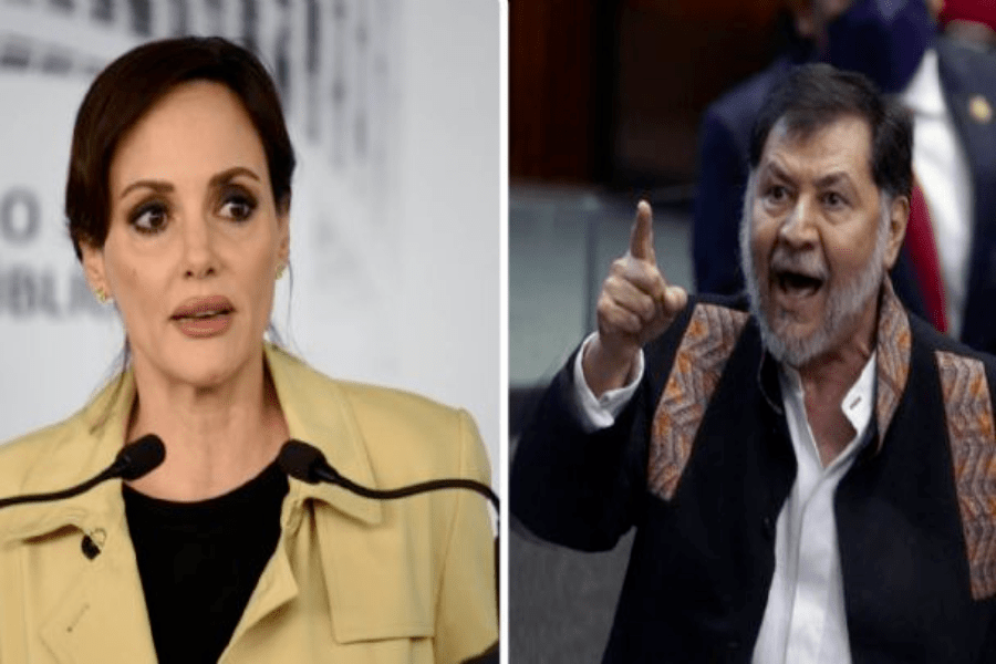 Noroña pide a Lilly Téllez que deje su escaño tras firmar la alianza con Vox