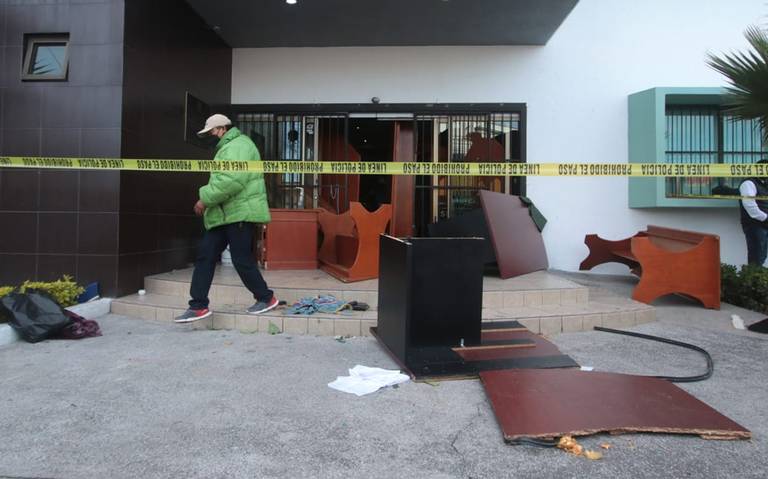 Causan desmanes y roban en sindicato del Ayuntamiento