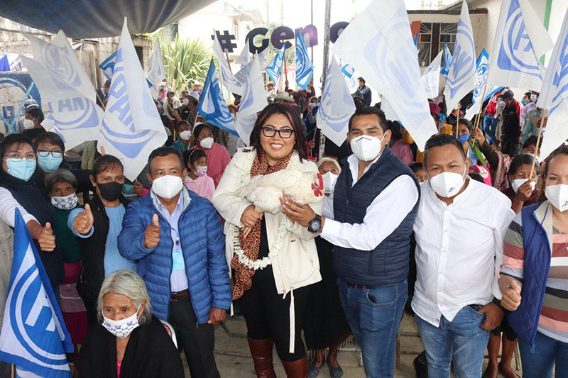Luchanmos por un partido incluyente: Genoveva Huerta