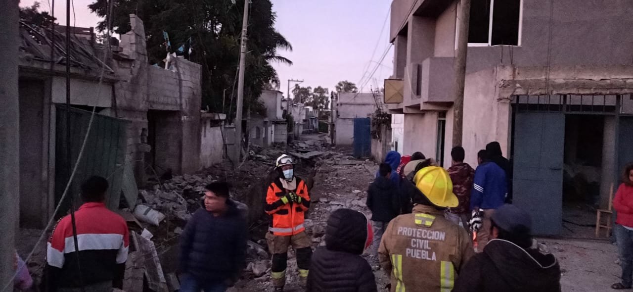 Un muerto y 7 heridos es el saldo de la explosión en Xochimehuan