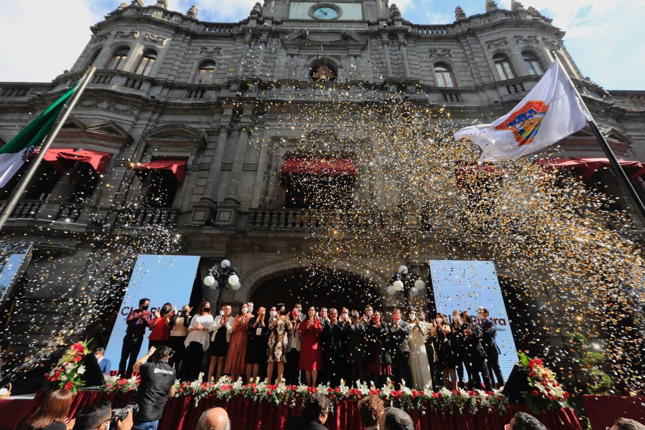 Tres años de transformación en Puebla por los derechos, la libertad y la inclusión: Claudia Rivera Vivanco