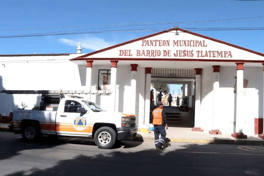 Habrá operativos en panteones de San Pedro Cholula por Todos Santos